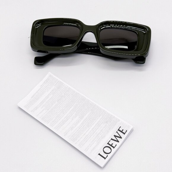 NEW LOEWE LW40101I 96E SHINY GREEN WOMEN SUNGLASSES LOEWE main image 10
